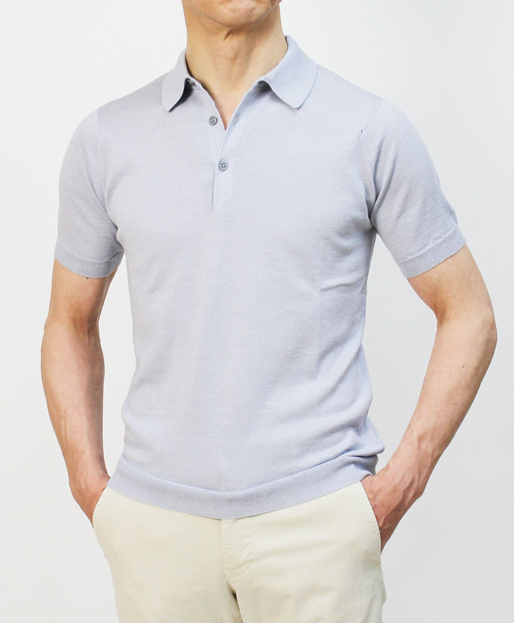 ジョンスメドレー / JOHN SMEDLEY / S4507 / ニット ポロ シャツ / 30G