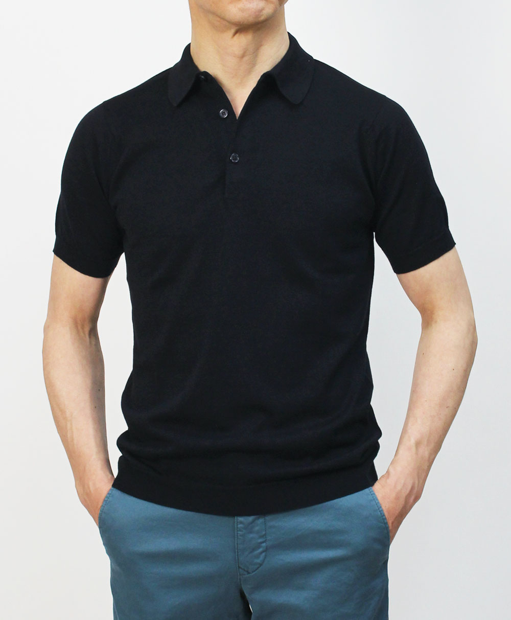 ジョンスメドレー / JOHN SMEDLEY / S4507 / ニット ポロ シャツ / 30G