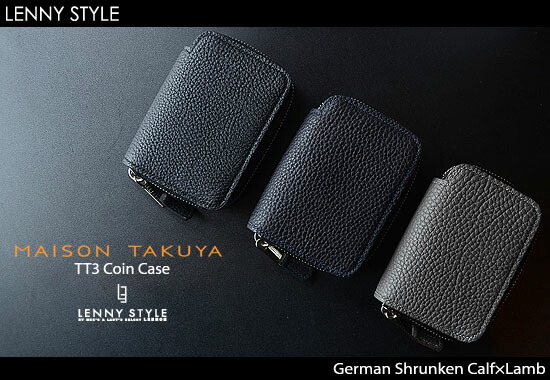楽天市場】メゾンタクヤ（MAISON TAKUYA）TT3コインケース-ラウンド