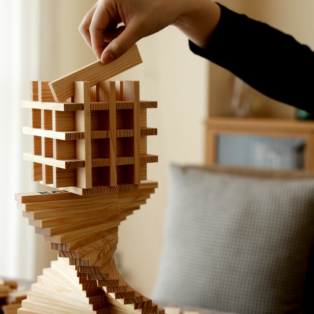 楽天市場】カプラ 積み木 KAPLA 280 初級 緑 アートブック付 魔法の板