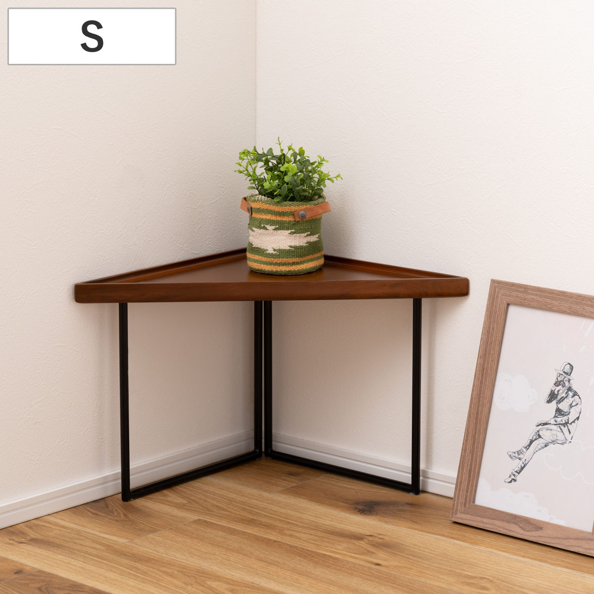 楽天市場】ミニテーブル コーナー Sサイズ 幅40cm （ 三角