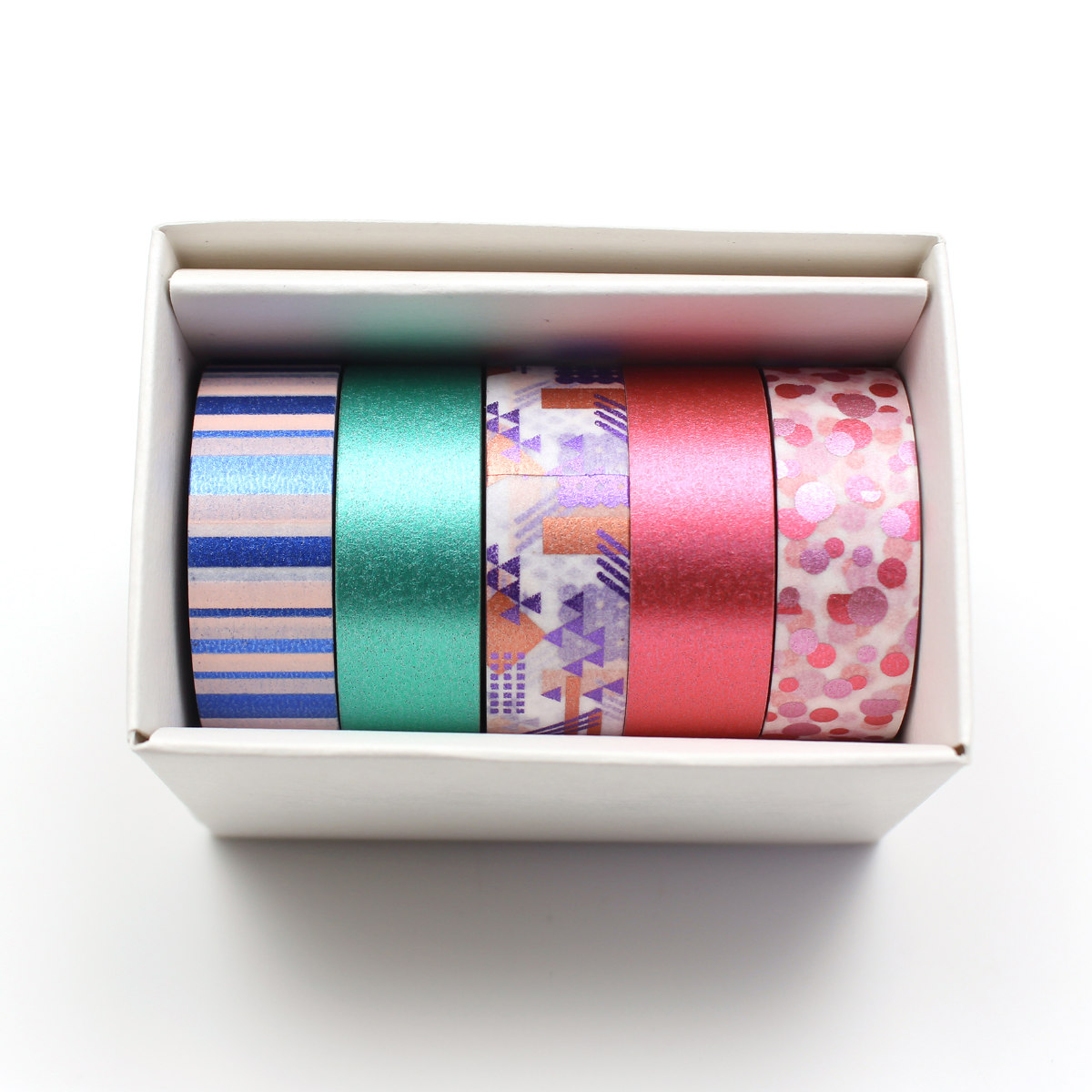 楽天市場】マスキングテープ mt ギフトボックス 5種入り ブライト 15mm