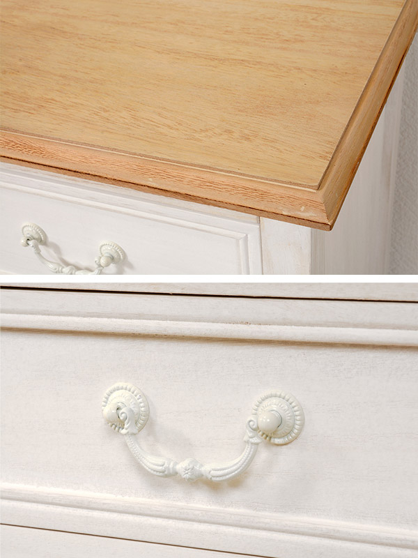 楽天市場】デスク ブロカントシリーズ アンティーク調 幅100cm