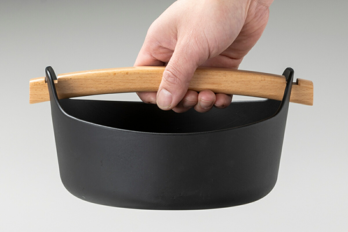 楽天市場】すき鍋 18cm IH対応 鉄鋳物 ハンドルが外せる鍋 （ ガス火