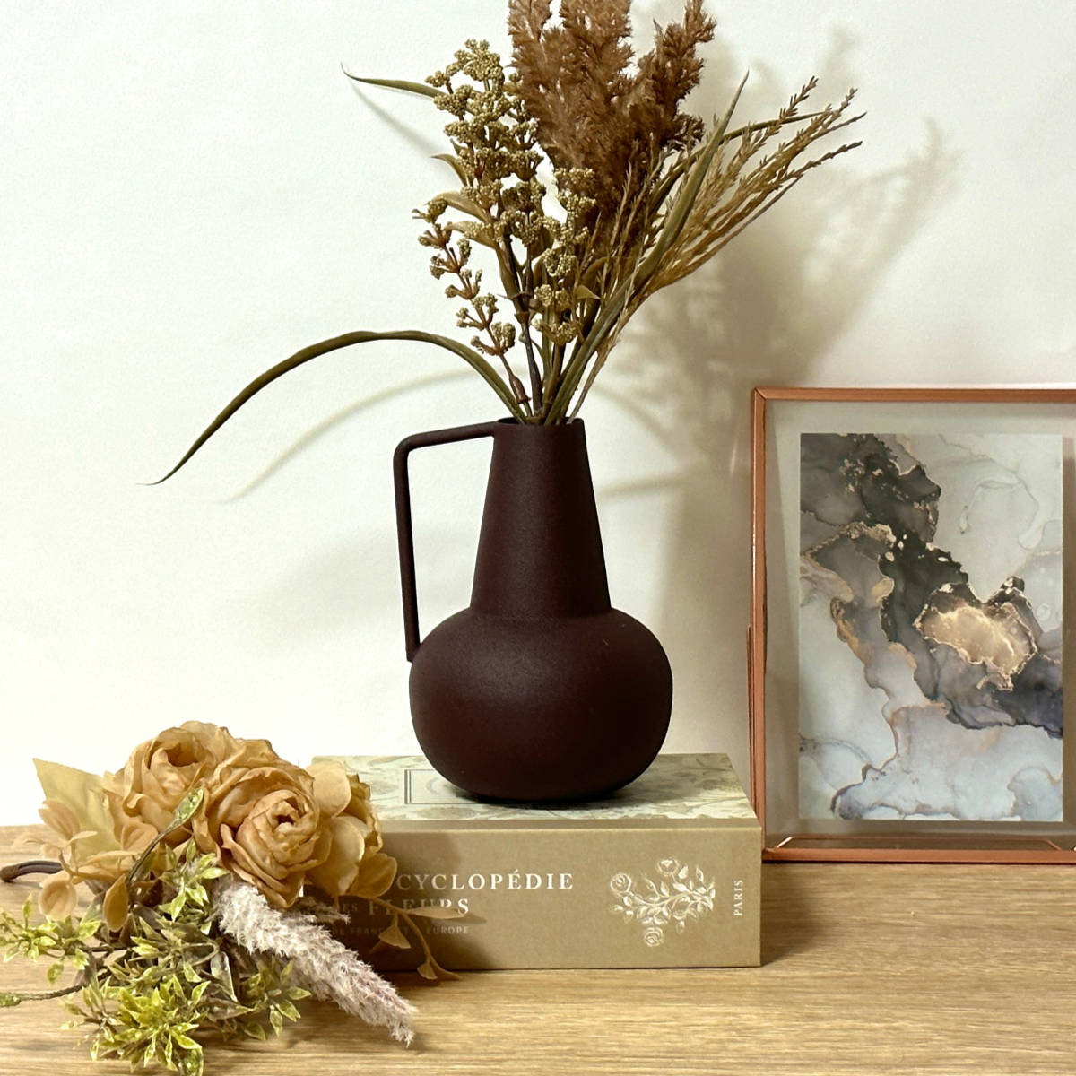 楽天市場】花瓶 フラワーベース ヴァレンテ ウンポ （ 鉄製 花びん