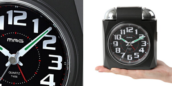 楽天市場】目覚まし時計 大音量 スヌーズ 置き時計 ライト付き ベル