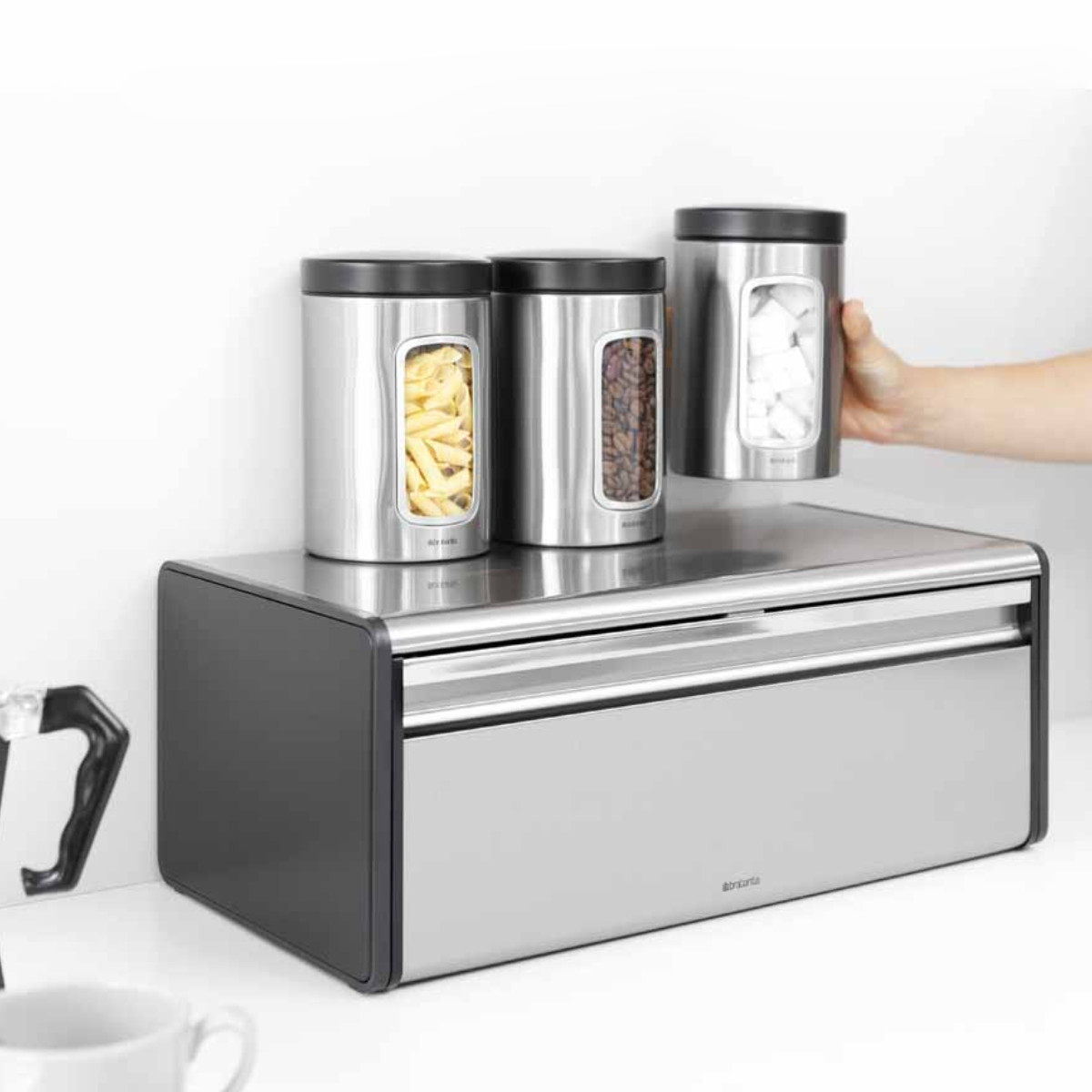 楽天市場】brabantia ブレッドケース ブレッドビン フォールフロント