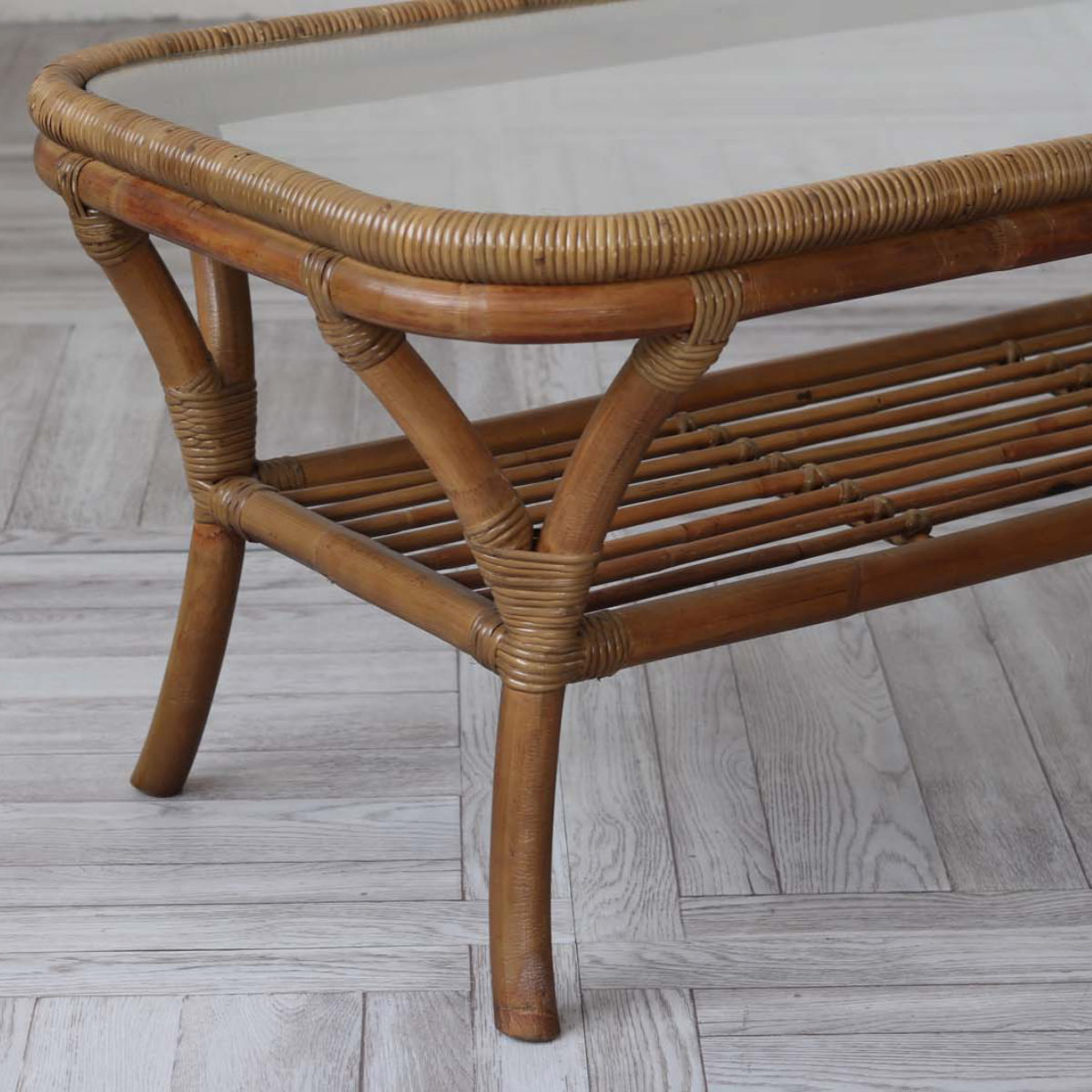 楽天市場】籐 ローテーブル ガラス天板 ラタンテーブル 籐家具 Breeze