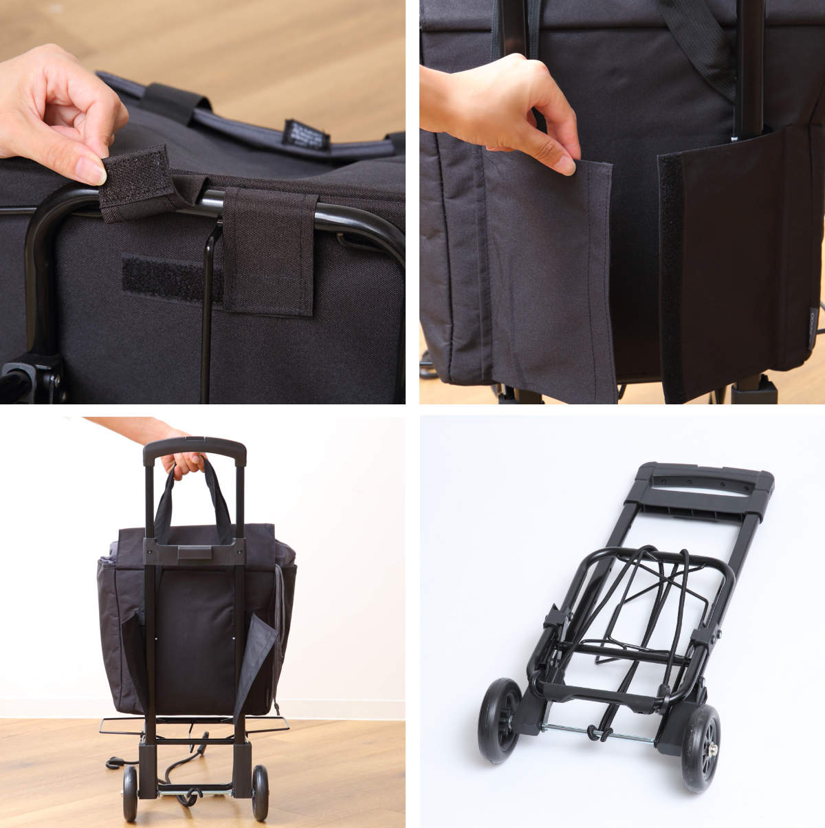 楽天市場】ショッピングカート cocoro マルチ 4way カート 撥水