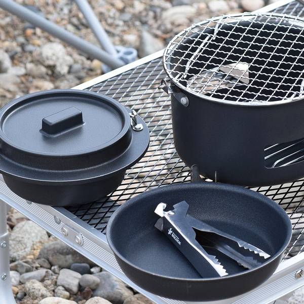 楽天市場】アウトドア 調理器具セット 8点 ソロキャンプ ソロック