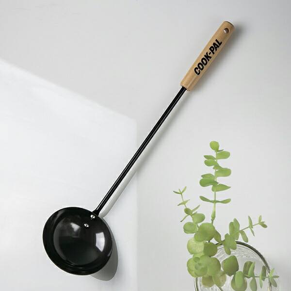 楽天市場】中華お玉 鉄製 バーニスタ （ おたま 穴無しお玉 レードル