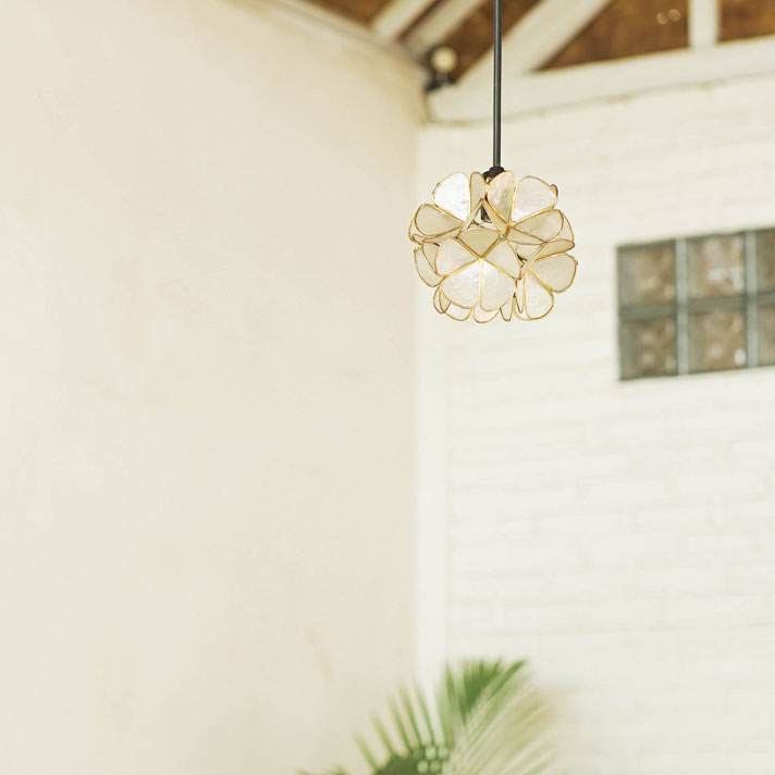 楽天市場】【最大半額＆7%OFFクーポン】カピスシェル ペンダントライト