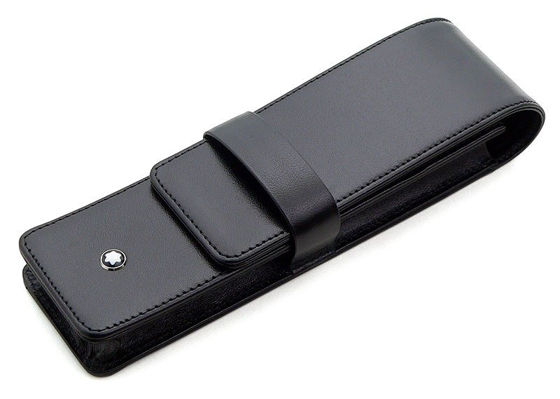 楽天市場】モンブラン ペンケース 30301 1本差ブラック U0014309