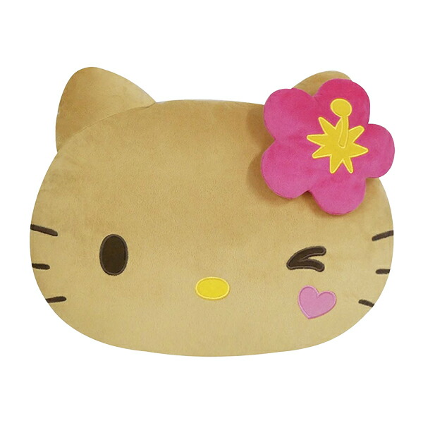 サンリオ ハローキティ 日焼けシリーズ フェイスクッション ピンク