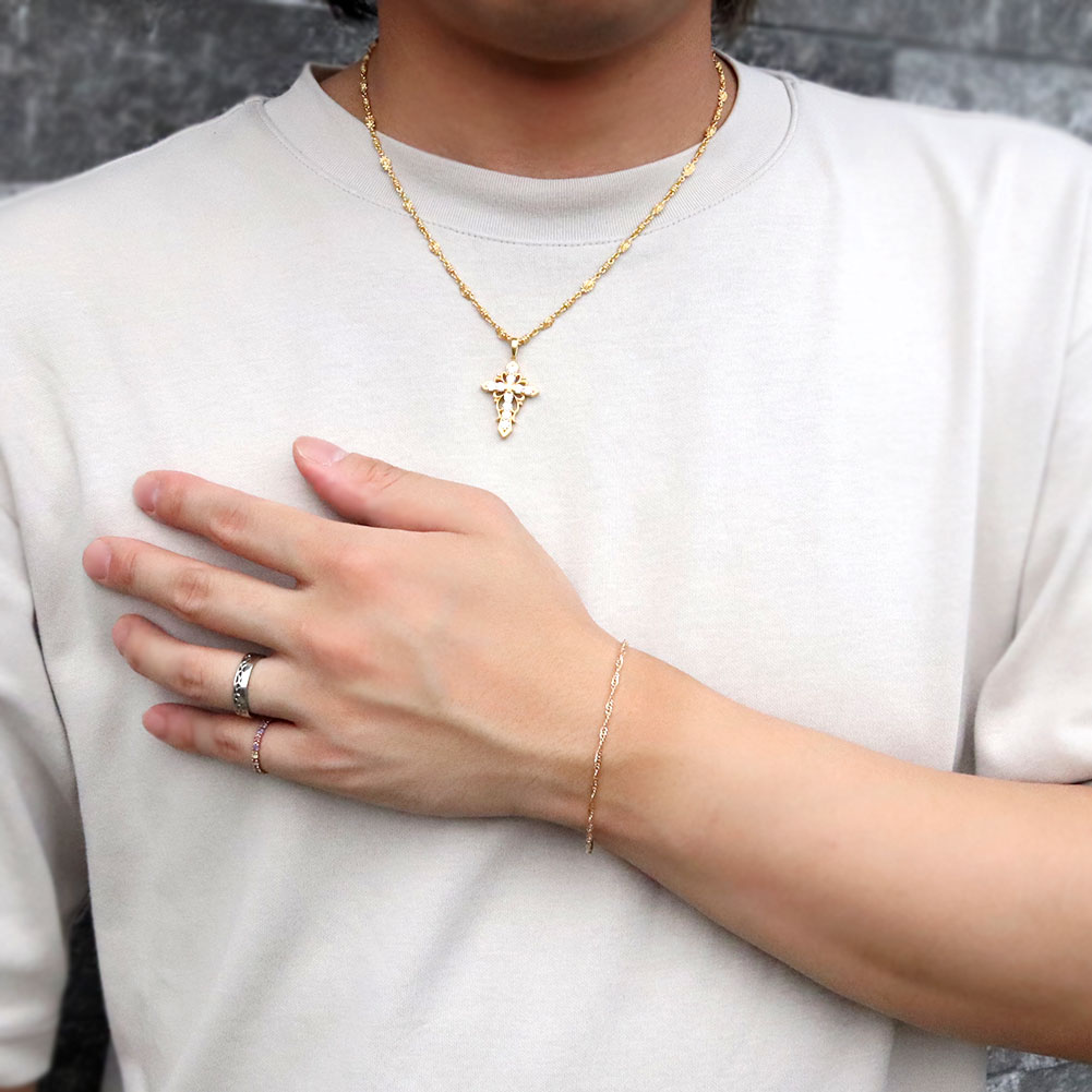 楽天市場】18金 ブレスレット メンズ イエローゴールド K18 スクリュー