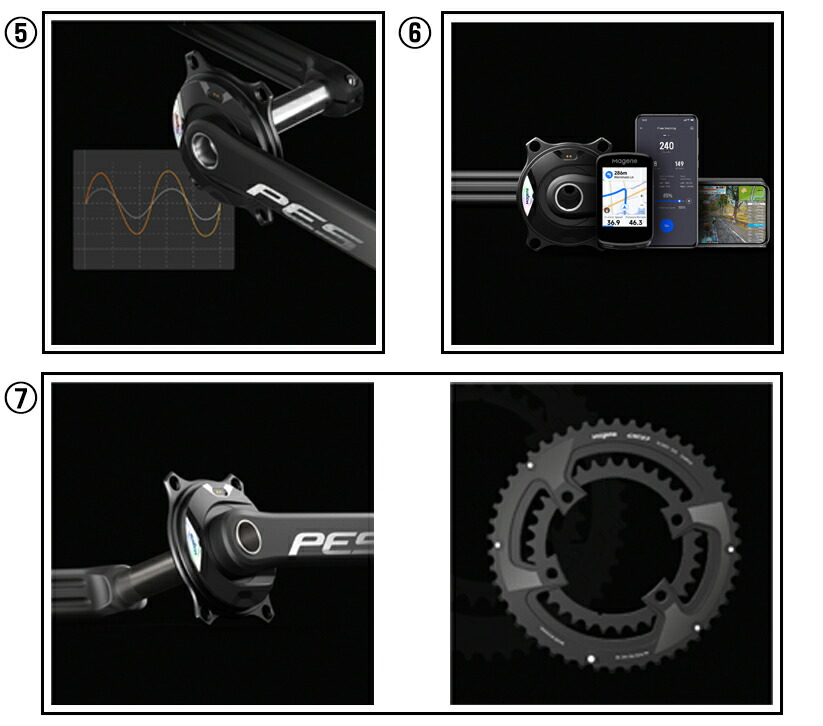 楽天市場】マージーン PES-P515 Baseスパイダー型パワーメーター