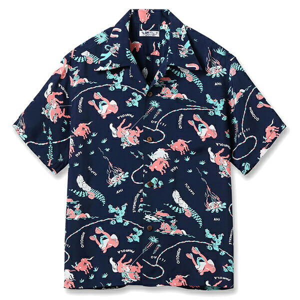 サンサーフ SUN SURF アロハシャツ SS39420 PANIOLA TOWN レーヨン