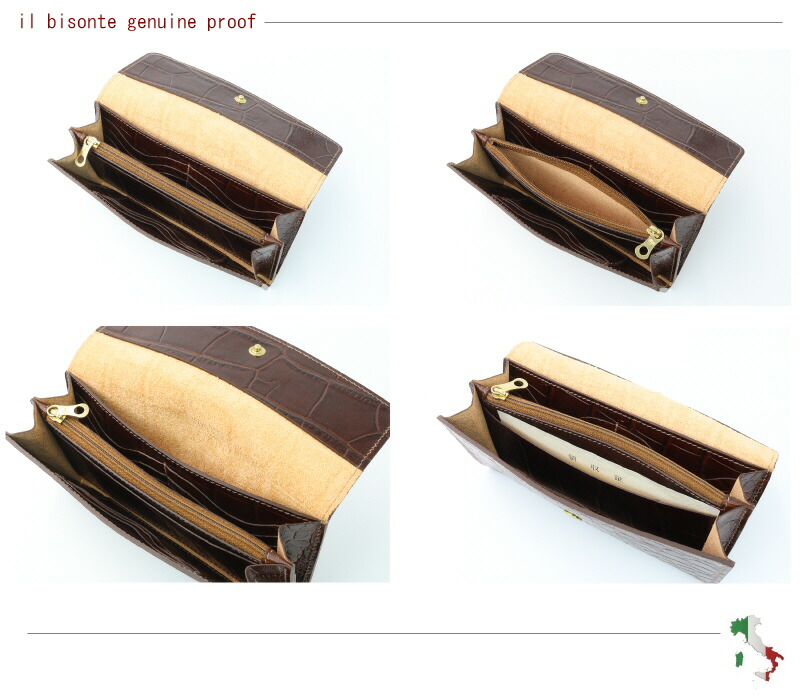 楽天市場】イルビゾンテ 財布 IL BISONTE （ 財布 長財布 ロング