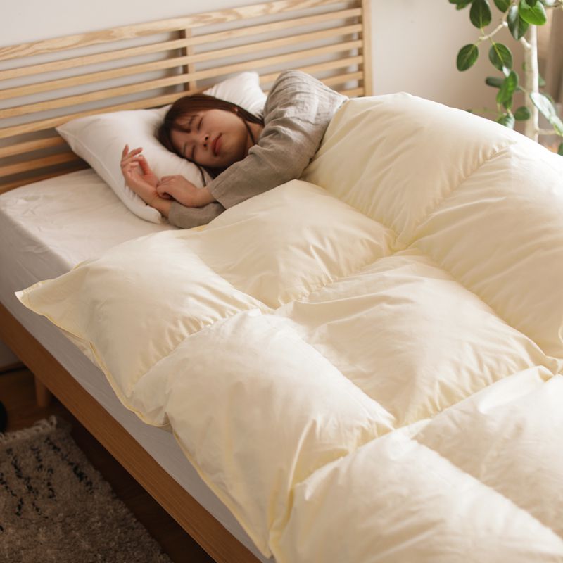 楽天市場】羽毛布団 スタンダードタイプ セミダブル 170×210cm