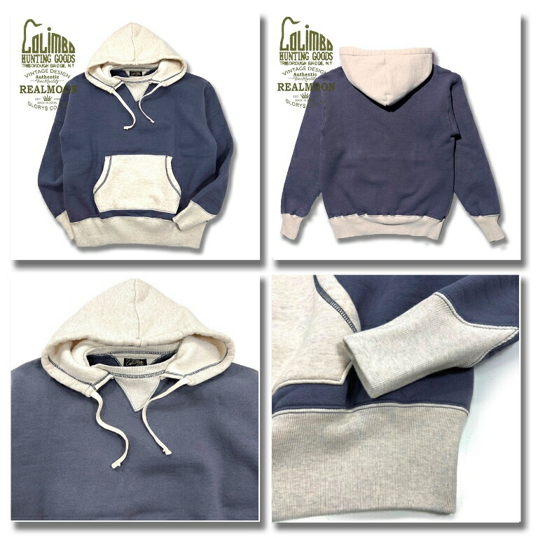 楽天市場】COLIMBO ツートーンスウェットパーカ No.ZZ0429 