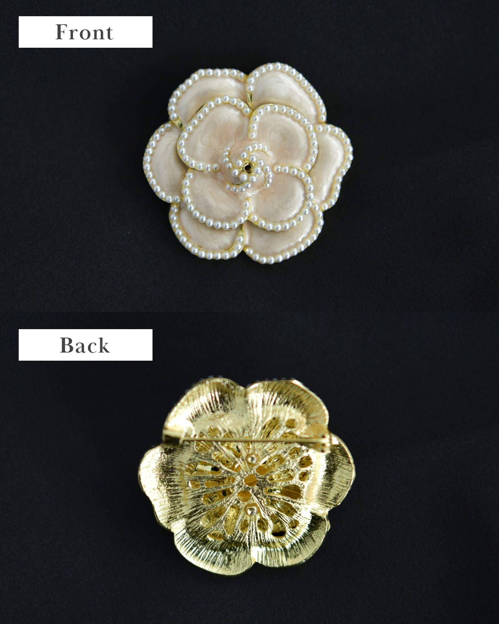 楽天市場】【カメリア ブローチ】春 夏 秋 冬 ブローチ フォーマル お