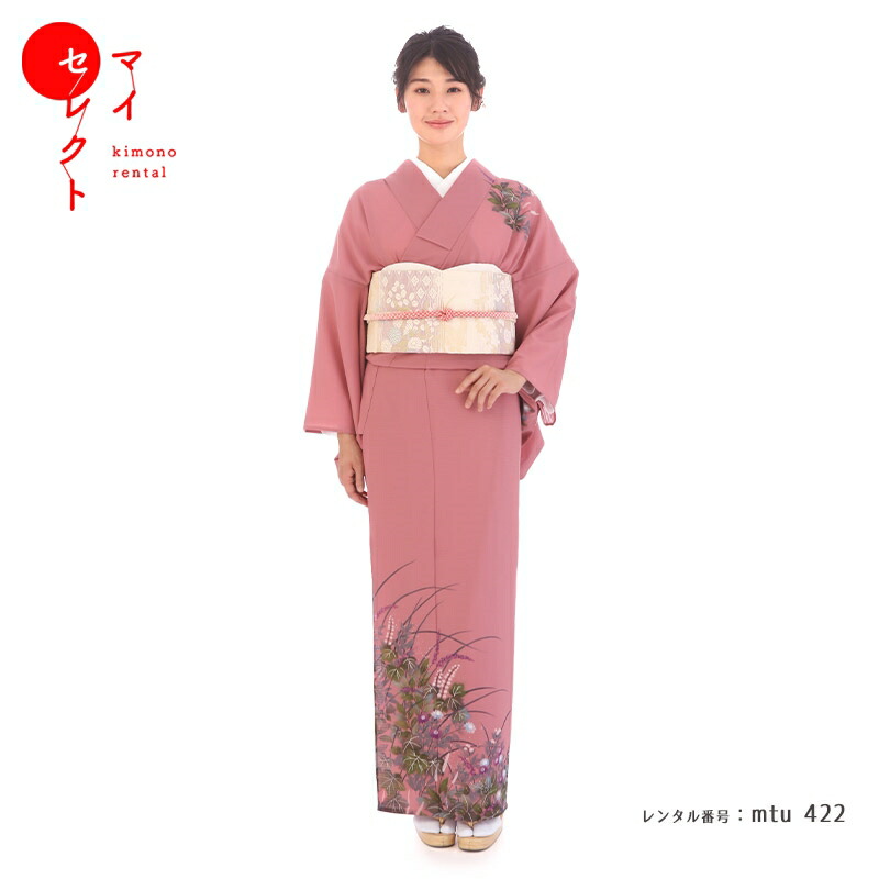 楽天市場】【レンタル】 夏用 訪問着 小さめ レンタル 絽 7月 8月 9月