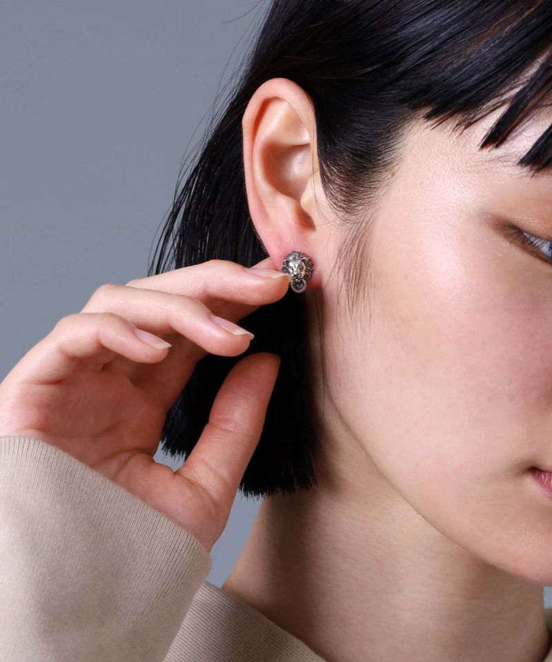 楽天市場】ライオンハート BASIC スタッズ ピアス マスター シルバー