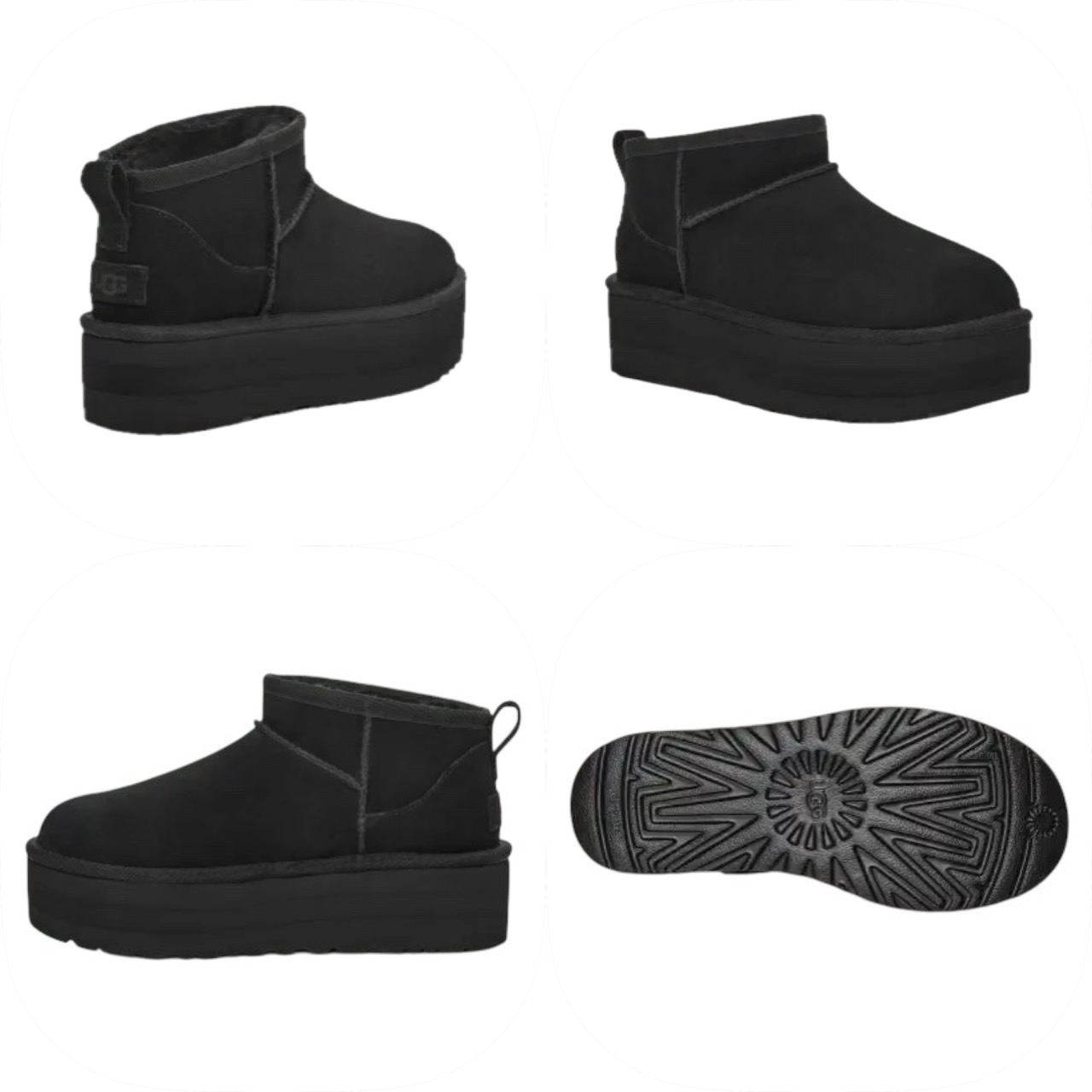 楽天市場】アグ UGG ムートンブーツ 厚底 1135092 レディース