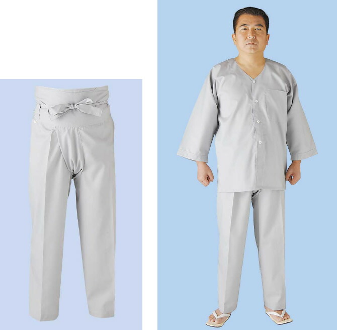 U☆MI  ダボシャツ上下白Mと3L寸　T/C 江戸一ダボシャツ【T/C本ダボ｜ゴム上下】白□祭用品専門店浅草絆纒屋