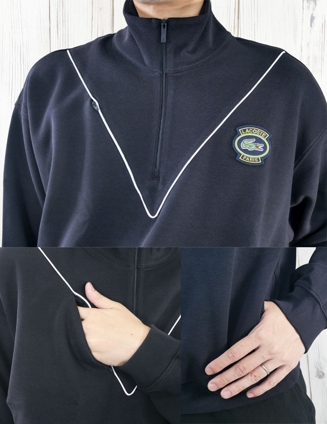 楽天市場】＼ポイント10倍／ラコステ トップス メンズ ダブルフェイス