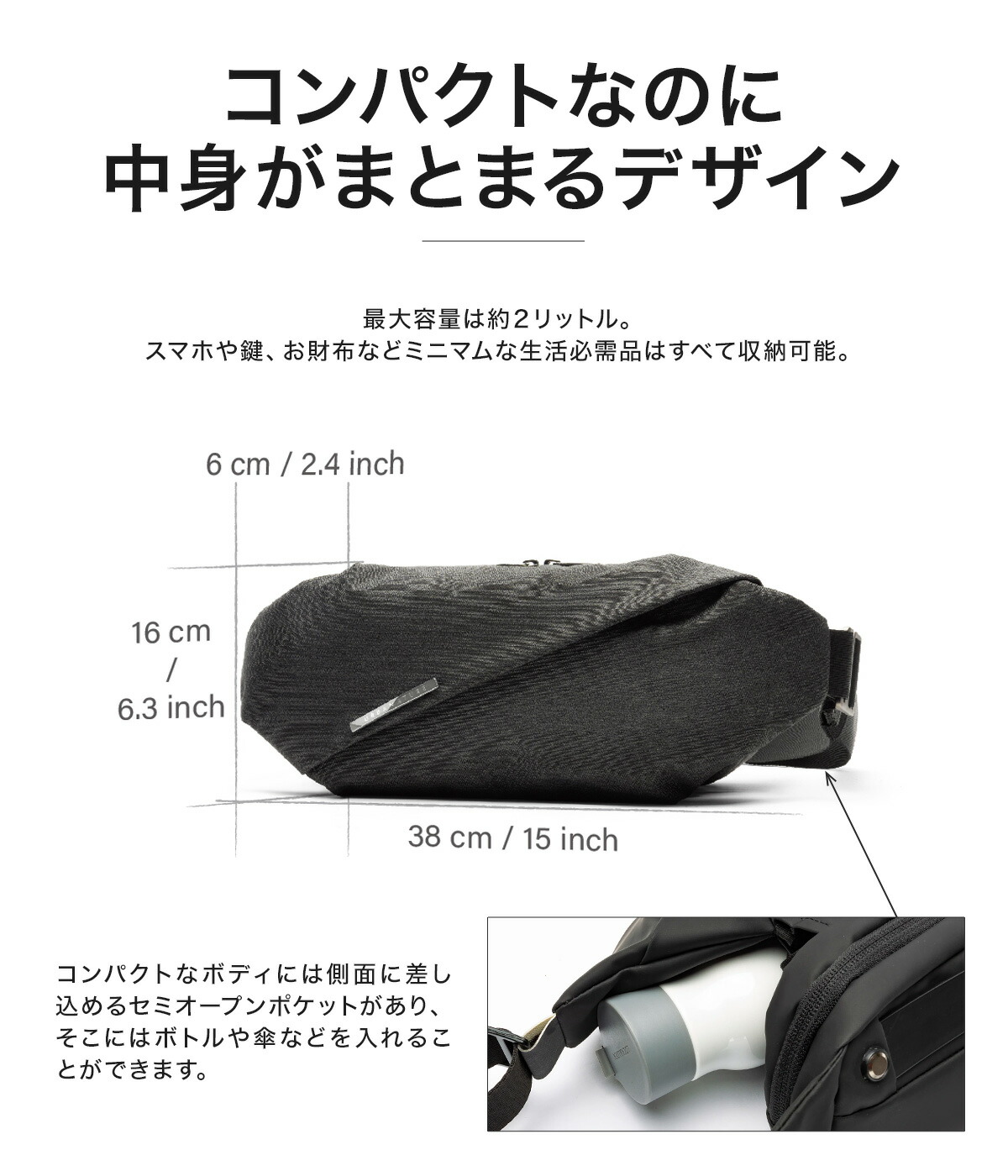 ニード ボディバッグ メンズ レディース R0 PRO NIID URBANATURE