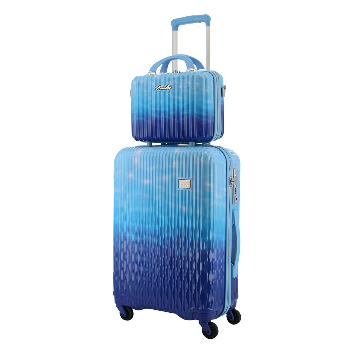 シフレ スーツケース 43L 55cm 3.4kg TSAロック ルナルクス LUN2116K