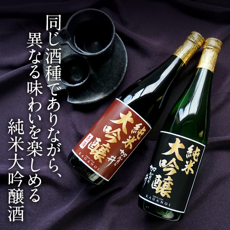 純米大吟醸飲み比べ 720ml2本セット 加賀の井酒造 送料無料 ｜ 日本酒