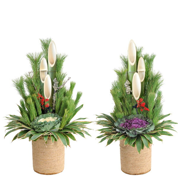 楽天市場】本格 門松（小）高さ1.2m 120cm （大阪市と近郊のみお届け