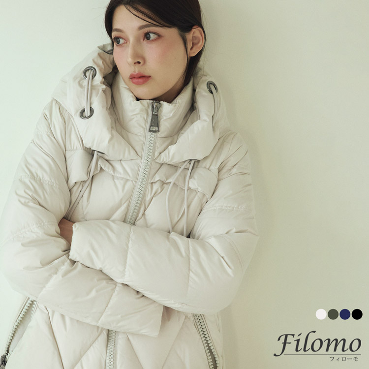 楽天市場】【5%offクーポン】ダウンコート レディース 洗える ミドル丈