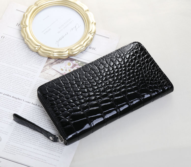 楽天市場】【期間限定価格】クロコダイル 長財布 シャイニング 加工