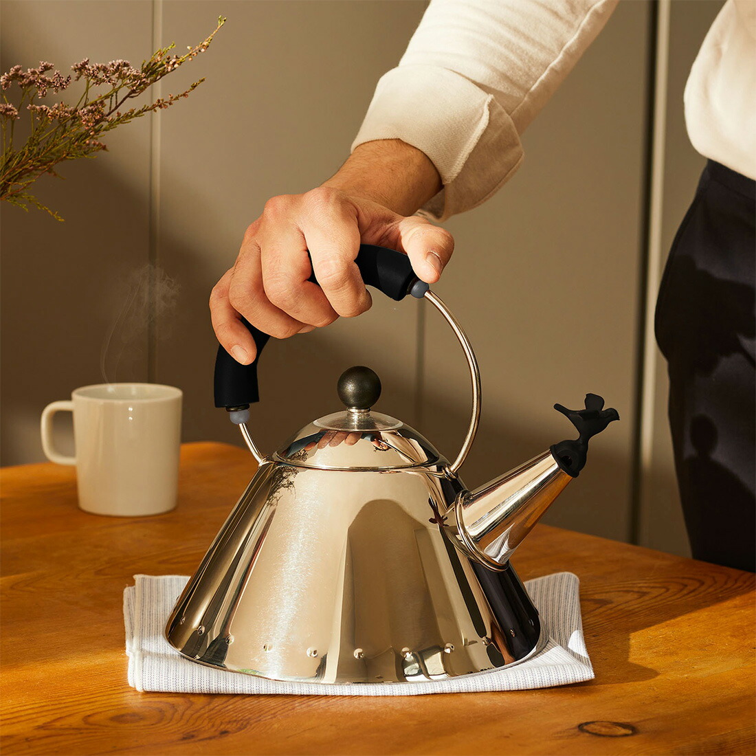 楽天市場】【要エントリ全ポイントback抽選!】ALESSI WHISTLE KETTLE