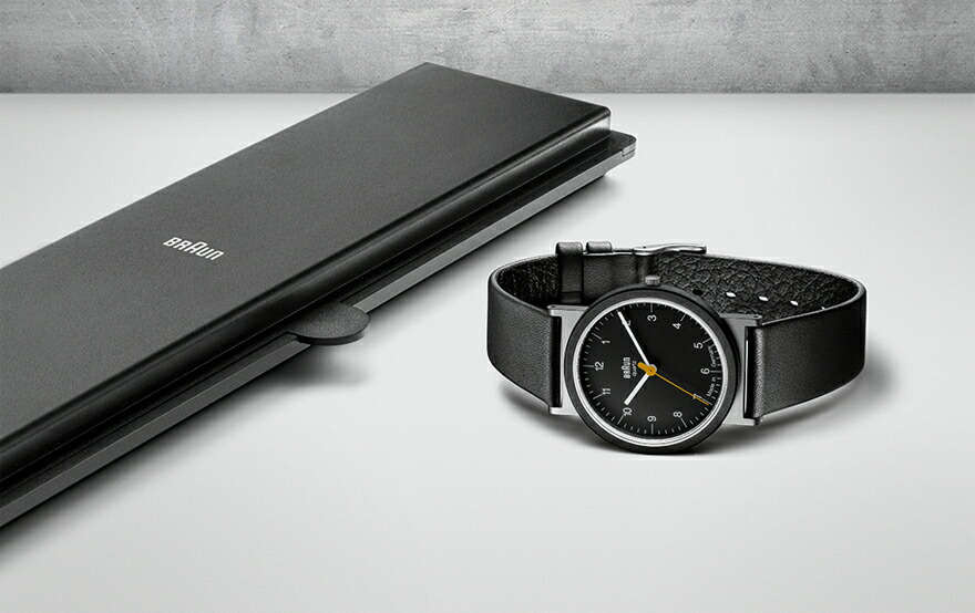BRAUN AW10 アナログ腕時計 BRAUN（ブラウン） アナログ 腕時計 AW10 復刻 ドイツ製 ブラック