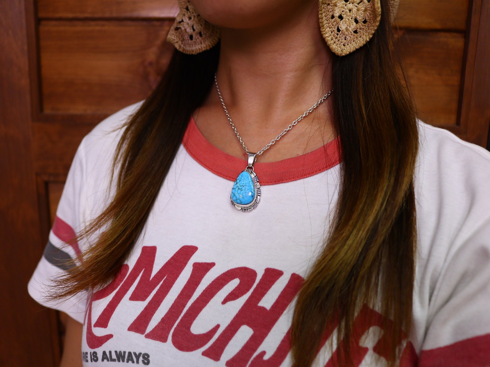 楽天市場】インディアンジュエリー ナバホ族 作 キングマンターコイズ