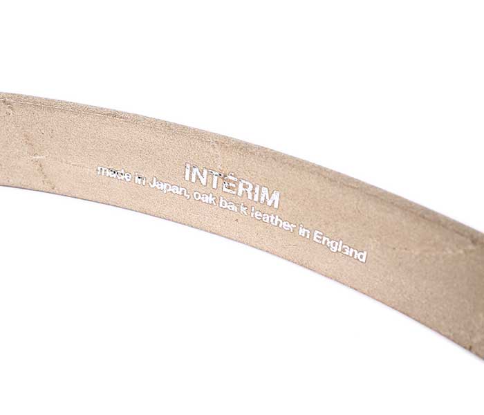 楽天市場】インテリム INTERIM 20mmオーク バーク レザー ベルト