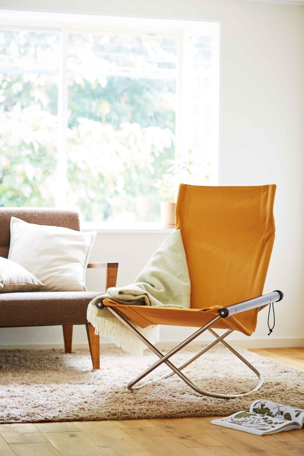 楽天市場】ニーチェアエックス ロッキング オットマン セット [ブルー