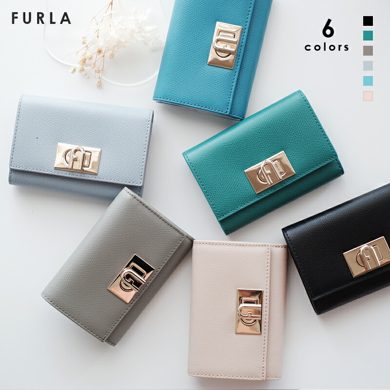 楽天市場】【P×5倍！】 FURLA フルラ 三つ折り財布 ミニ財布
