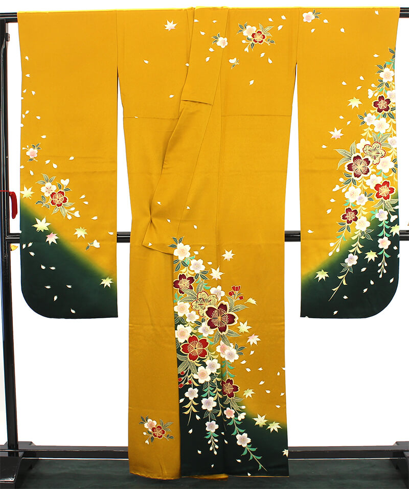 中古】 振袖 成人式 セット 長襦袢 重ね衿 3点セット リサイクル