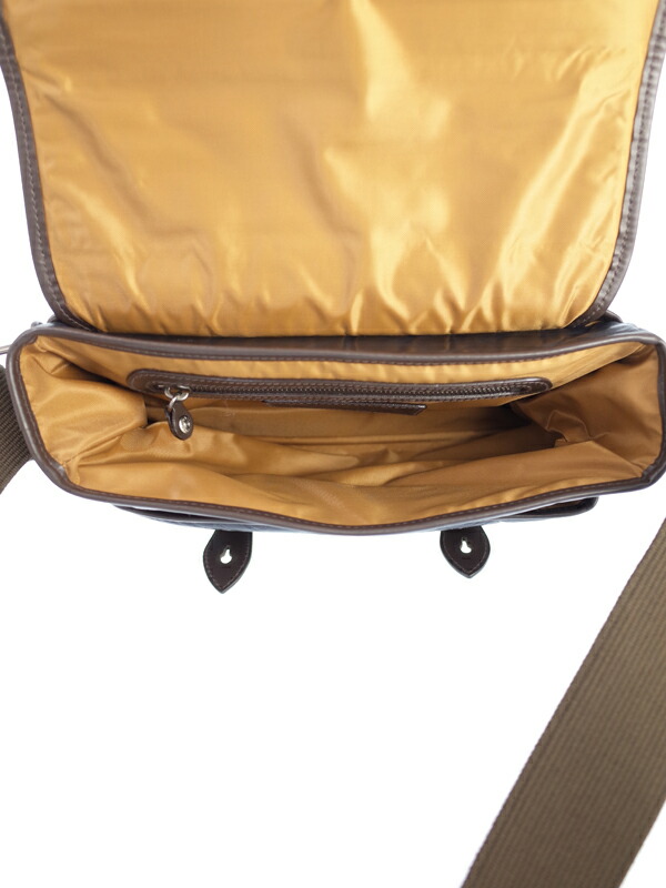 HUNTING WORLD】ハンティングワールド『レザー ショルダーバッグ