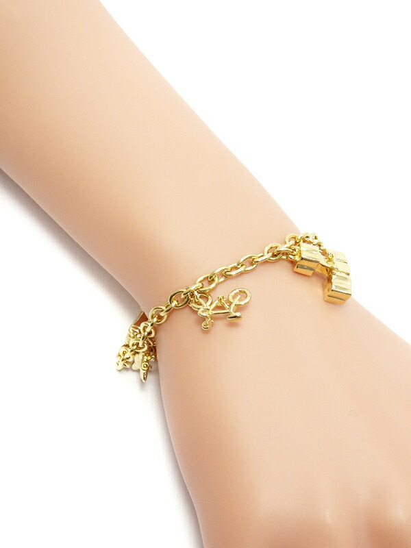 Cartier】カルティエ『K18YG チャーム ブレスレット 7モチーフ』1週間