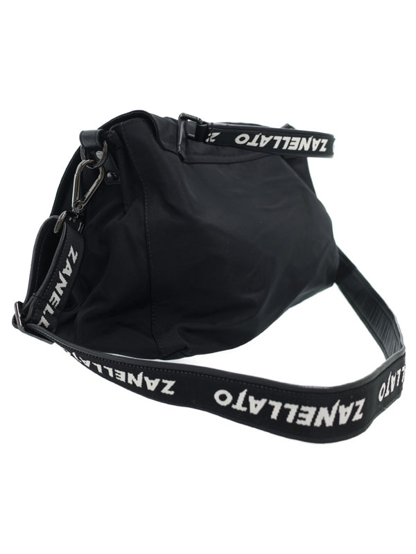 ZANELLATO】ザネラート『ロゴマニア ポスティーナL 2WAYハンドバッグ