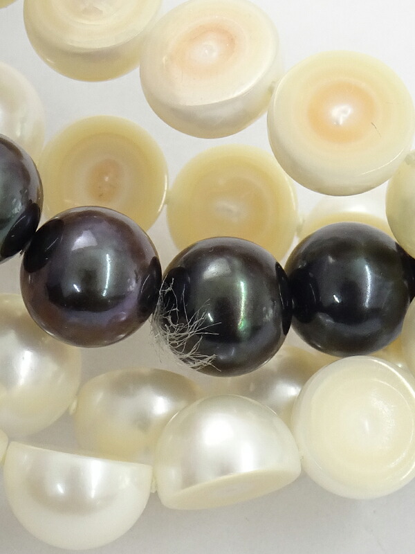 M/G TASAKI】タサキ『K18YG スライスド ブレスレット パール』1週間