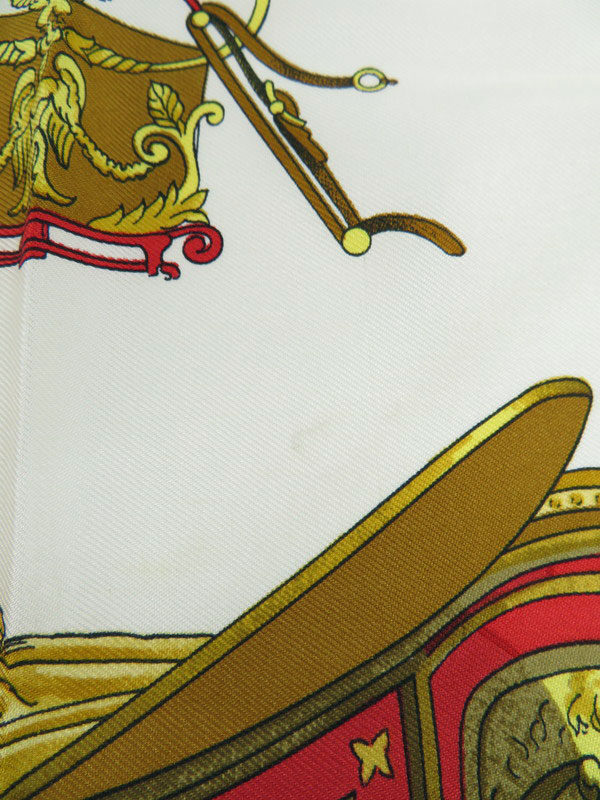 HERMES】【SPRINGS】【フランス製】エルメス『カレ90 スプリング（馬車