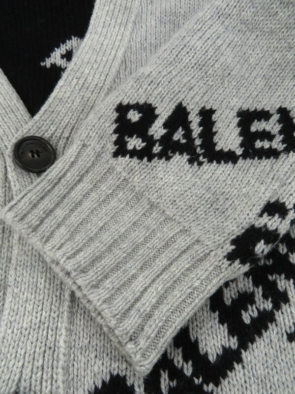 BALENCIAGA】バレンシアガ『ジャカードロゴ オーバーサイズ