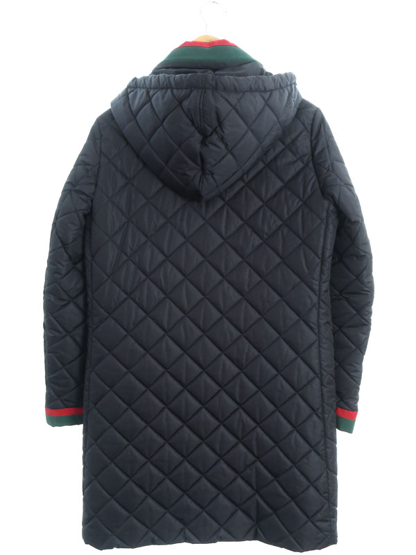 GUCCI】グッチ『シェリーライン 中綿 キルティングコート size44